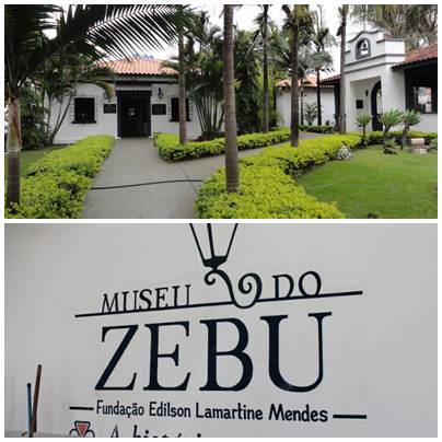 Entrada do Museu do Zebu no Parque Fernando Costa